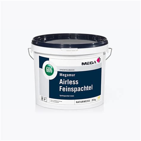 mega 606 megamur airless feinspachtel|mega airless spachtel.
